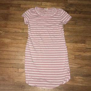 Striped T-Shirt Dress